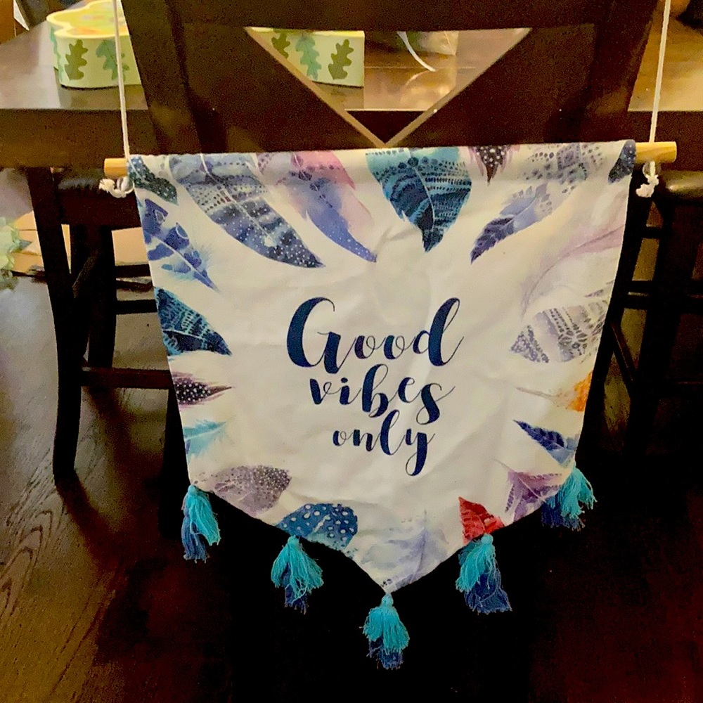 Good vibes tapestry